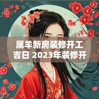 属羊新房装修开工吉日 2025年装修开工吉日属羊