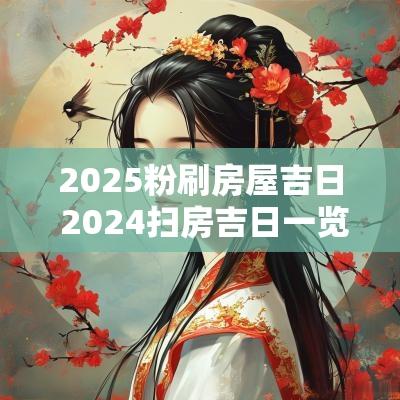 2025粉刷房屋吉日 2025扫房吉日一览表