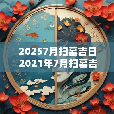 20257月扫墓吉日 2025年7月扫墓吉日