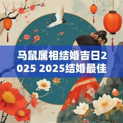 马鼠属相结婚吉日2025 2025结婚最佳黄道吉日生肖属相
