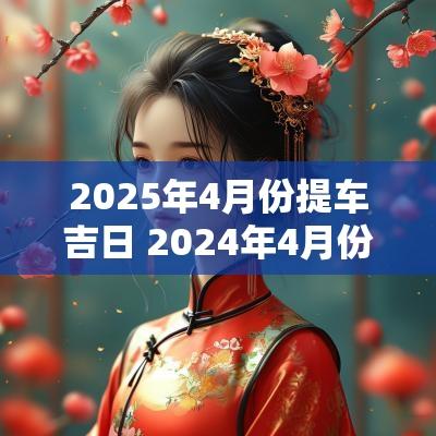 2025年4月份提车吉日 2025年4月份提车吉日一览表