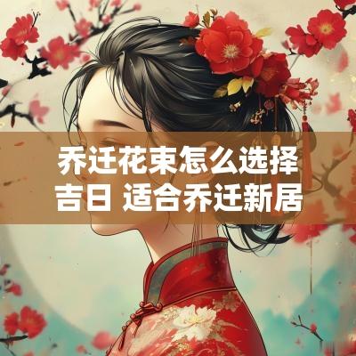 乔迁花束怎么选择吉日 适合乔迁新居的花束
