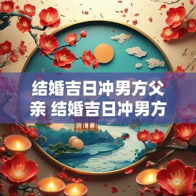 结婚吉日冲男方父亲 结婚吉日冲男方父亲怎么说