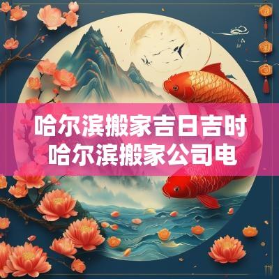 哈尔滨搬家吉日吉时 哈尔滨搬家公司电话