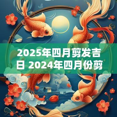 2025年四月剪发吉日 2025年四月份剪头发吉日有哪些