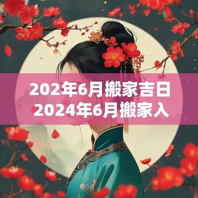 202年6月搬家吉日 2025年6月搬家入宅黄道吉日