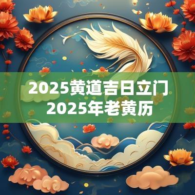2025黄道吉日立门 2025年老黄历