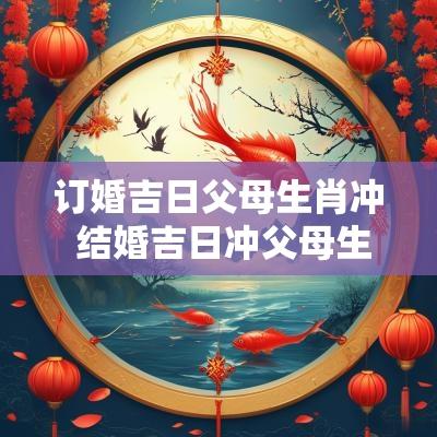 订婚吉日父母生肖冲 结婚吉日冲父母生肖