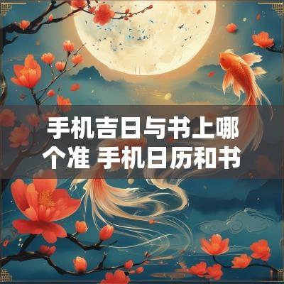 手机吉日与书上哪个准 手机日历和书上的吉日哪个准