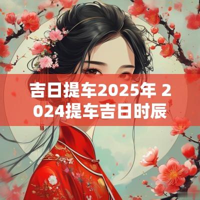吉日提车2025年 2025提车吉日时辰