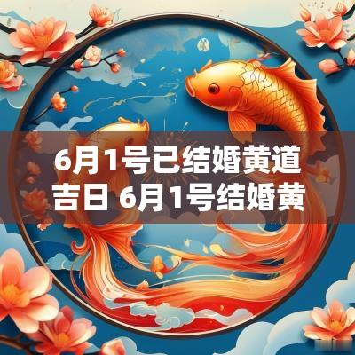 6月1号已结婚黄道吉日 6月1号结婚黄道吉日