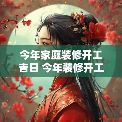 今年家庭装修开工吉日 今年装修开工黄道吉日