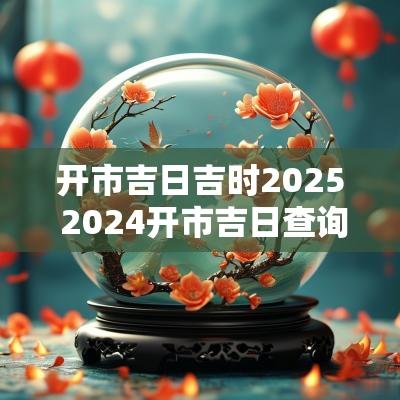 开市吉日吉时2025 2025开市吉日查询