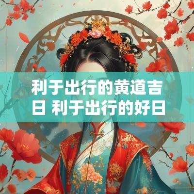 利于出行的黄道吉日 利于出行的好日子