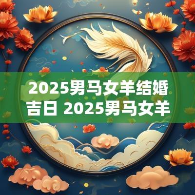 2025男马女羊结婚吉日 2025男马女羊结婚吉日查询
