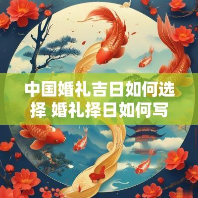 中国婚礼吉日如何选择 婚礼择日如何写