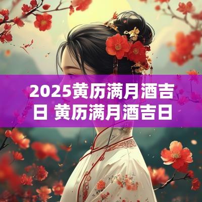 2025黄历满月酒吉日 黄历满月酒吉日