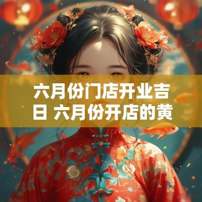 六月份门店开业吉日 六月份开店的黄道吉日