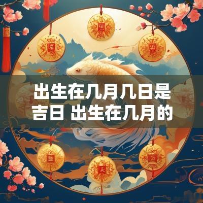 出生在几月几日是吉日 出生在几月的蛇命最好