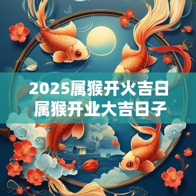 2025属猴开火吉日 属猴开业大吉日子查询2025