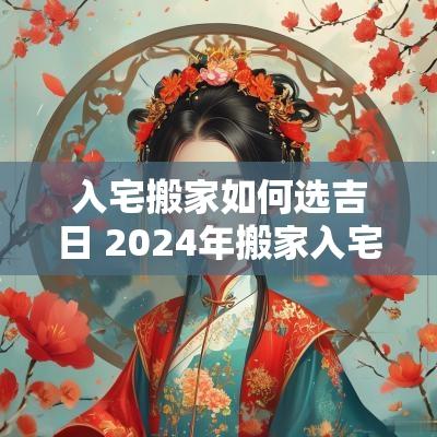 入宅搬家如何选吉日 2025年搬家入宅黄道吉日吉时