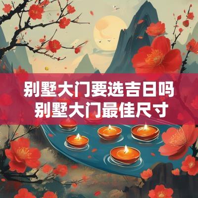 别墅大门要选吉日吗 别墅大门最佳尺寸