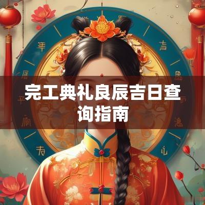完工典礼良辰吉日查询指南