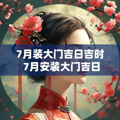 7月装大门吉日吉时 7月安装大门吉日