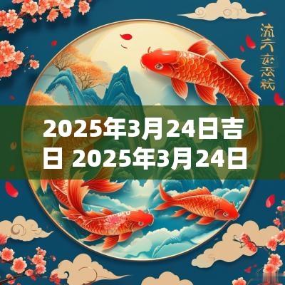 2025年3月24日吉日 2025年3月24日