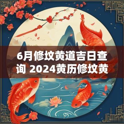6月修坟黄道吉日查询 2025黄历修坟黄道吉日