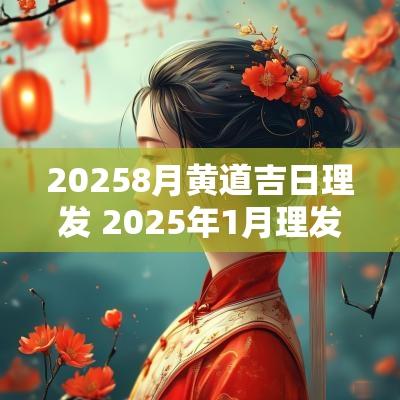 20258月黄道吉日理发 2025年1月理发吉日