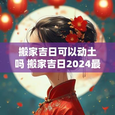 搬家吉日可以动土吗 搬家吉日2025最佳搬家时间