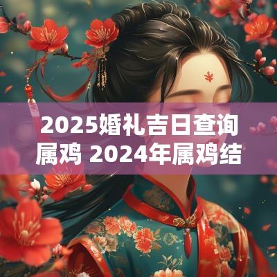 2025婚礼吉日查询属鸡 2025年属鸡结婚黄道吉日