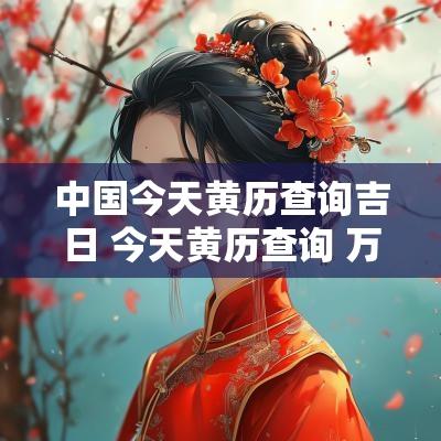 中国今天黄历查询吉日 今天黄历查询 万年历