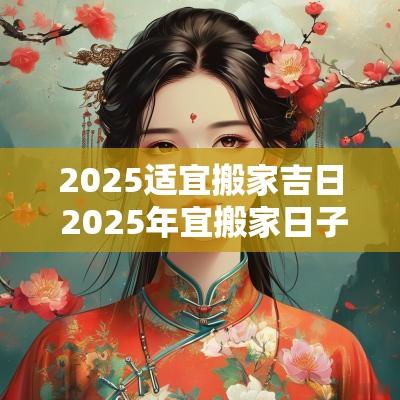2025适宜搬家吉日 2025年宜搬家日子