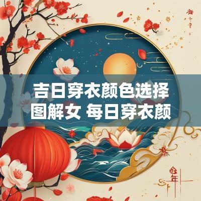吉日穿衣颜色选择图解女 每日穿衣颜色搭配大全2025年1月6