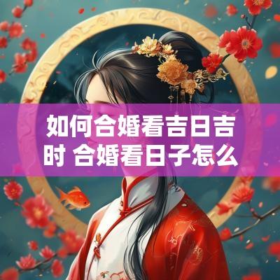 如何合婚看吉日吉时 合婚看日子怎么看