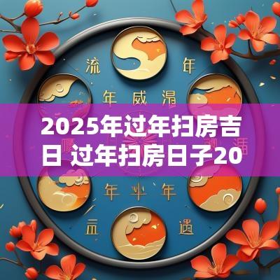 2025年过年扫房吉日 过年扫房日子2025