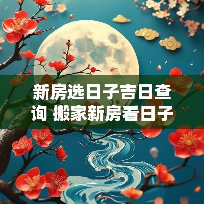 新房选日子吉日查询 搬家新房看日子怎么看