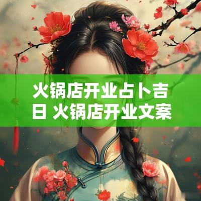 火锅店开业占卜吉日 火锅店开业文案