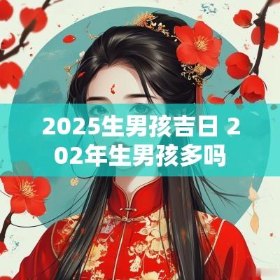 2025生男孩吉日 202年生男孩多吗