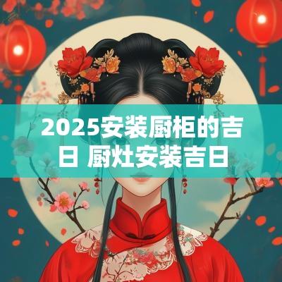 2025安装厨柜的吉日 厨灶安装吉日