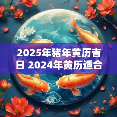 2025年猪年黄历吉日 2025年黄历适合宰猪的日子