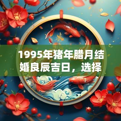 1995年猪年腊月结婚良辰吉日，选择最合适的婚期