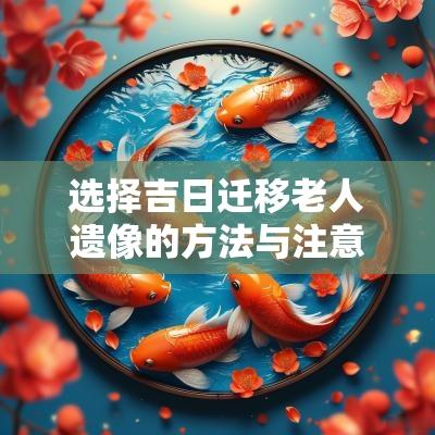 选择吉日迁移老人遗像的方法与注意事项