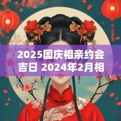 2025国庆相亲约会吉日 2025年2月相亲黄道吉日