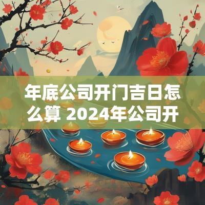 年底公司开门吉日怎么算 2025年公司开门吉日