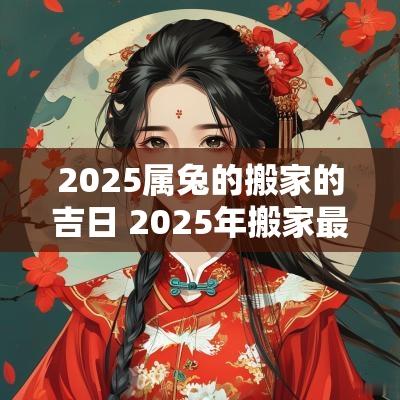 2025属兔的搬家的吉日 2025年搬家最好的黄道吉日