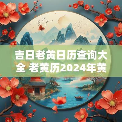 吉日老黄日历查询大全 老黄历2025年黄道吉日查询表