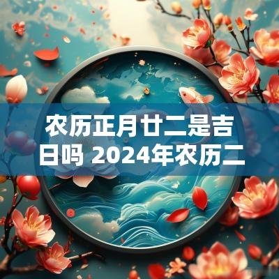农历正月廿二是吉日吗 2025年农历二月廿二是黄道吉日吗
